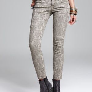 Free People Jeans Vintage Jacquard Sk